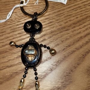 Coach robot keychain